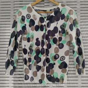 Volcom ink blot cardigan